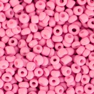 Glasperlen rocailles 8/0 (3mm) Punch pink
